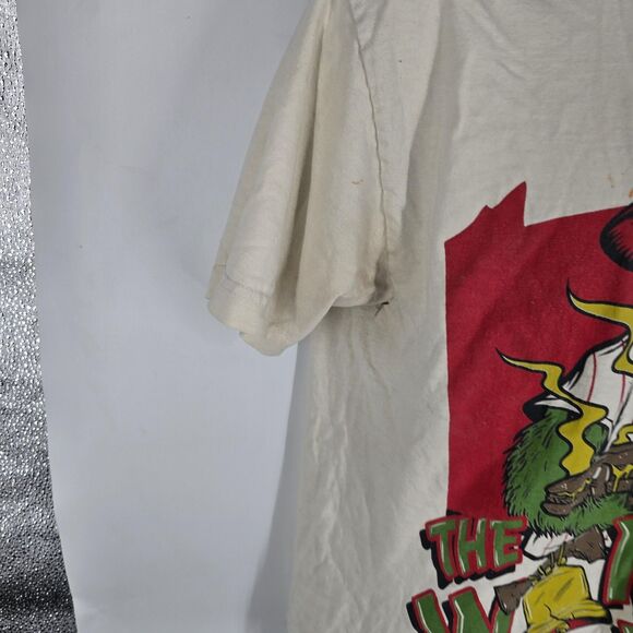 The Wonder Years Shirt Mens Medium Off White Phuck You From Philly T-Shirt Tee - Picture 2 of 6